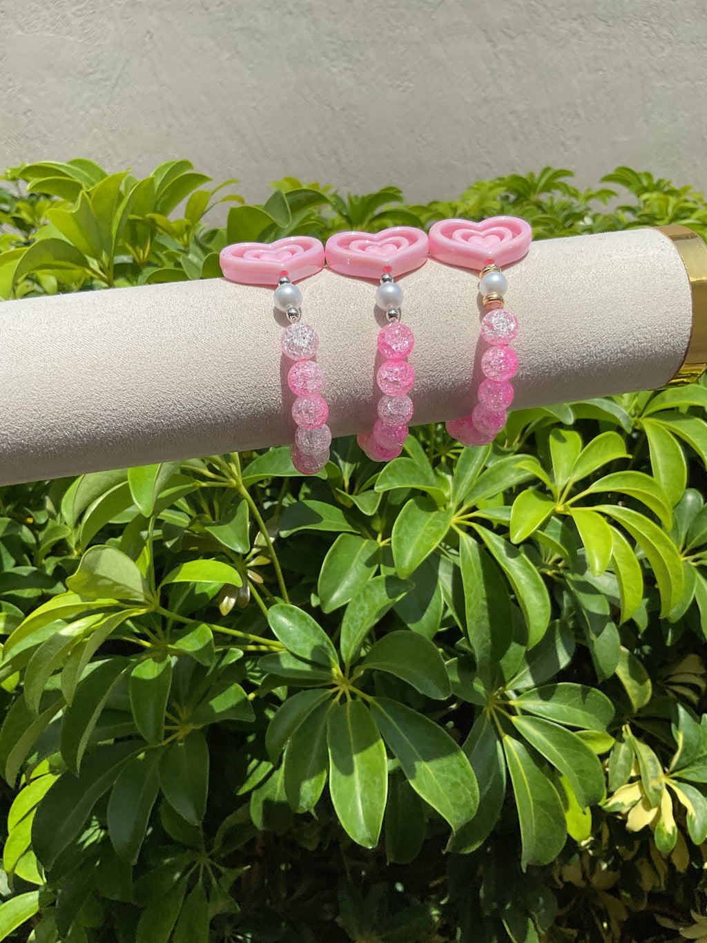 Pink Heart Bracelet